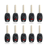 Lots of 10 Remote Car Key Fob Replacement for N5F-S0084A fits 2006 2007 2008 2009 2010 2011 Honda Civic LX